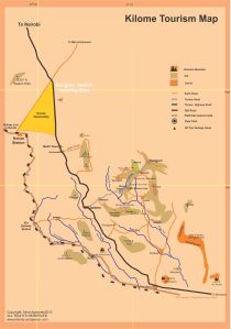 Mukaa District Tourism Map